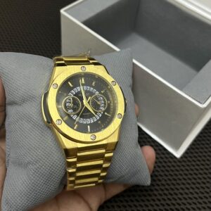 HUB-LOT GOLDEN WITH BLACK